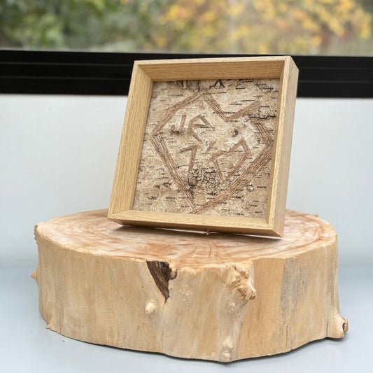 Personalized wooden photo frame — unique gift idea for mom, partner, couple, family or friend — handcrafted natural wood decor, perfect for birthday, Mother’s Day, Valentine’s Day, Christmas and special occasions
